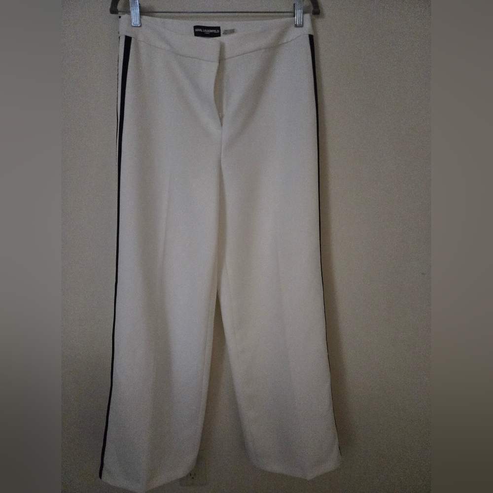 Karl Lagerfeld Paris Wide Leg Trousers